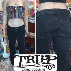 Womens 12 TRIPP NYC Daang Goodman sexy stretchy jeans